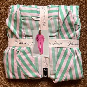 NEW Victoria’s Secret Tencel Long Pajamas PJ Set Size M